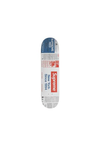 Supreme Paint Skateboard Deck White