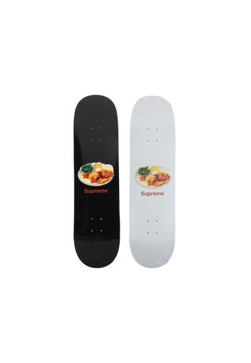 Supreme Chicken Dinner Skateboard Deck Black/White Set