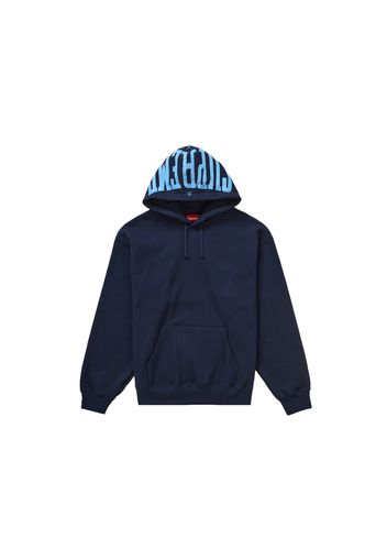 Supreme Warm Up Hooded Sweatshirt SS24 Navy