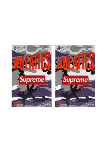 Supreme Wheaties Cereal Box Purple Camo 2x Lot (Not Fit For Human Consumption)