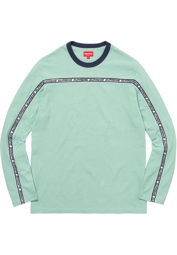 Supreme Tape Stripe L/S Pique Top Mint