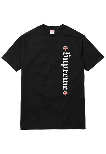 Supreme Independent Old English Tee Black