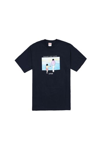 Supreme Heaven And Earth Tee Navy