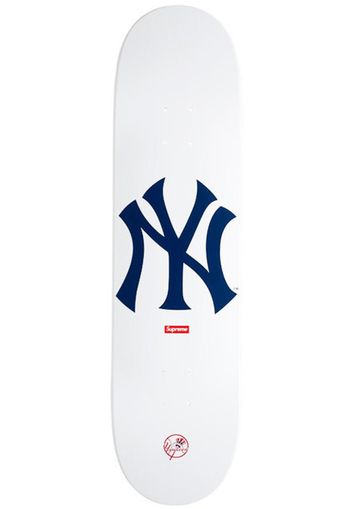 Supreme New York Yankees Skateboard Deck White