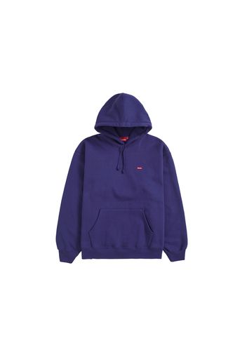 Supreme Small Box Hooded Sweatshirt (SS24) Washed Navy