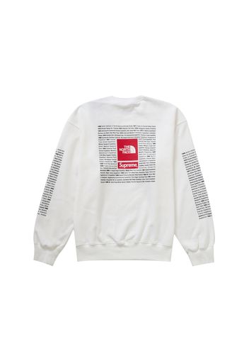 Supreme The North Face Crewneck White