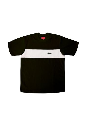 Supreme Chest Stripe Terry Top Black