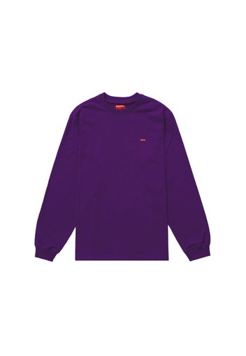 Supreme Small Box L/S Tee (SS22) Purple