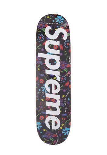 Supreme Airbrushed Floral Skateboard Deck Black