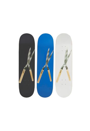 Supreme Shears Skateboard Deck Black/Royal/White Set