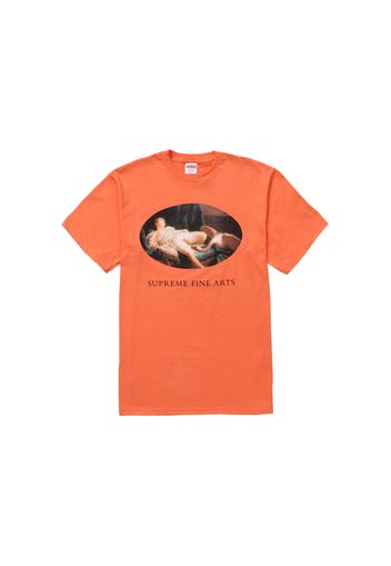 Supreme Leda and the Swan Tee Neon Orange