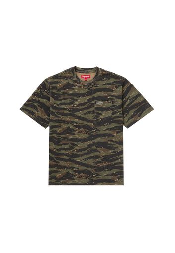 Supreme S/S Pocket Tee (SS24) Tiger Camo