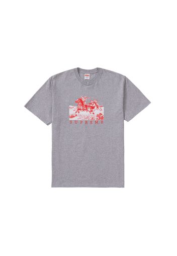 Supreme Riders Tee Heather Grey