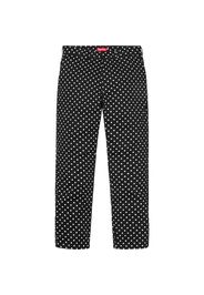 Supreme Work Pant (FW18) Black/White Polka Dot