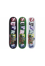 Supreme Elephant Skateboard Deck Set Multicolor