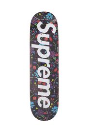 Supreme Airbrushed Floral Skateboard Deck Black