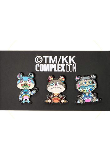 Takashi Murakami ComplexCon Bear Pin Set