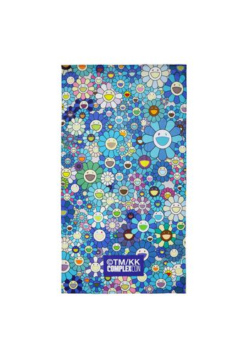 Takashi Murakami Blue Flower Towel