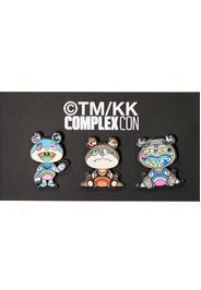 Takashi Murakami ComplexCon Bear Pin Set