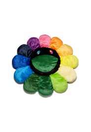 Takashi Murakami Flower Plush 1M Rainbow/Black