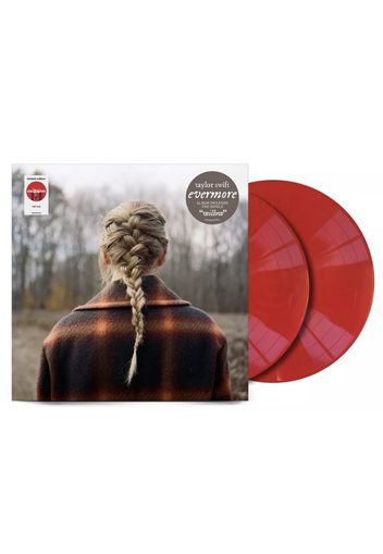 Taylor Swift Evermore Target Exclusive 2XLP Vinyl Red