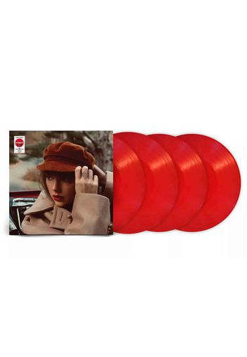 Taylor Swift Red (Taylor's Version) Target Exclusive 4XLP Vinyl Red