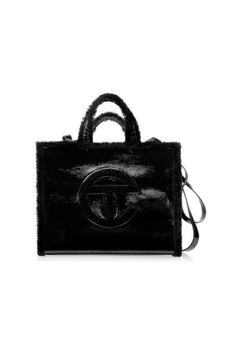 Telfar x UGG Medium Shopper Crinkle Black