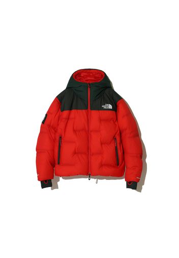 The North Face x Undercover Soukuu Cloud Down Nuptse Jacket Dark Cedar Green/High Risk Red
