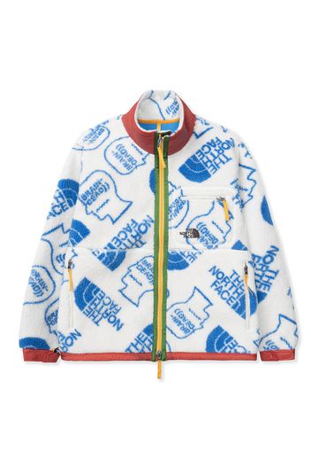 The North Face x Brain Dead Extreme Pile Full Zip Fleece White