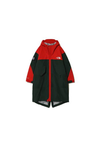 The North Face x Undercover Soukuu Geodesic Shell Jacket Dark Cedar Green/High Risk Red