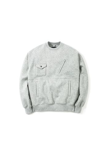 The North Face x Invincible Pocket Crewneck Sweatshirt Light Grey Heather