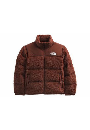 The North Face High Pile 600 Fill Recycled Waterfowl Down Nuptse Jacket Dark Oak