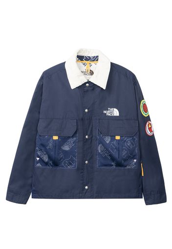 The North Face x Brain Dead 76 Oversized Mountain Chore Coat Navy