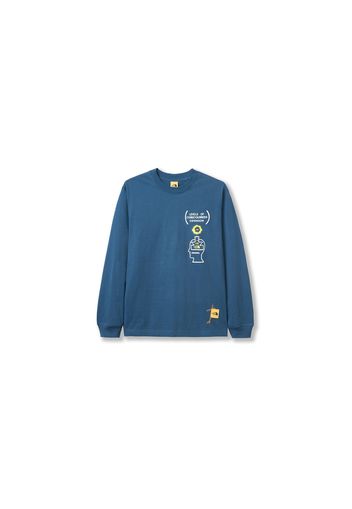 The North Face x Brain Dead L/S Tee Blue