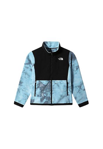 The North Face Women's Printed Denali Full Zip Bright Blue Dye TXT Print