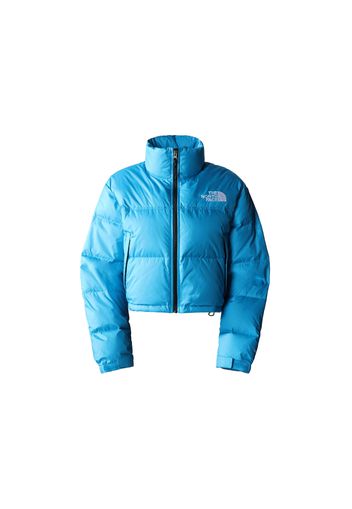 The North Face Women's Nuptse Short Jacket Acoustic Blue