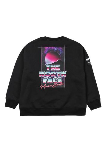 The North Face x INVINCIBLE Printed Graphic Crew Sweatshirt Black