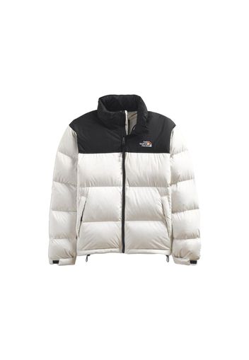 The North Face 1996 Retro Nuptse 700 Fill Packable Pride Jacket 26'' Length Jacket White