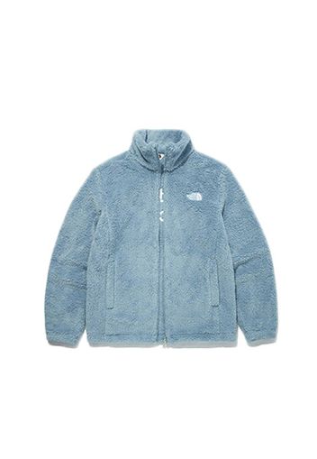 The North Face Comfy Fleece Zip Up "White Label" Zip Up Powder Blue