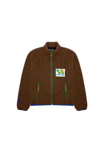 The North Face x Online Ceramics Sherpa Attitude FZ Jacket Brown