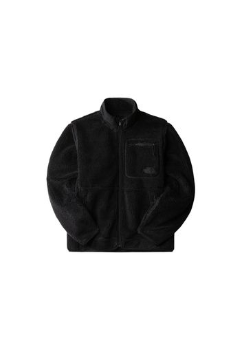 The North Face Extreme Pile Full Zip Fleece Jacket TNF Black/Black Logo