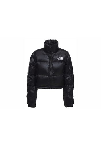 The North Face Womens Nuptse 700 Fill Short Jacket TNF Black