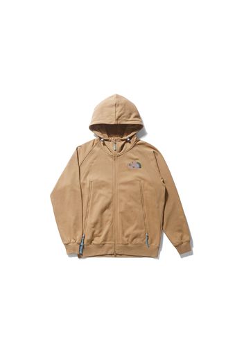 The North Face x Clot Full Zip Hoodie Brown