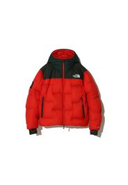 The North Face x Undercover Soukuu Cloud Down Nuptse Jacket Dark Cedar Green/High Risk Red