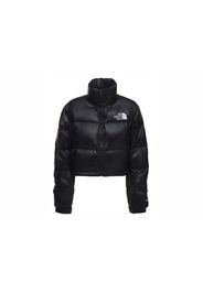 The North Face Womens Nuptse 700 Fill Short Jacket TNF Black