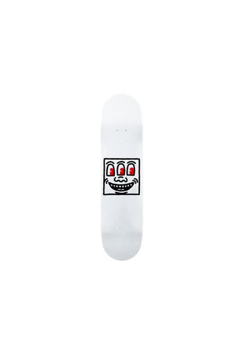 The Skateroom Keith Haring - Untitled Smile Collectible Skate Deck White