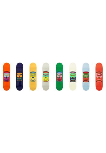 The Skateroom Andy Warhol - Color Campbell's Soup Box Set Collectible Skate Deck Multi