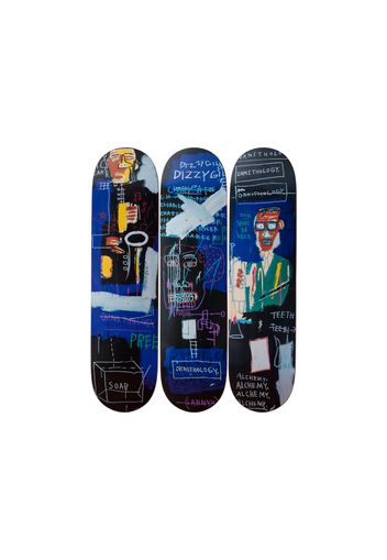 The Skateroom Jean-Michel Basquiat - Horn Players Collectible Skate Deck Blue