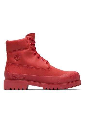 Timberland 6" Boot Premium Bee Line Rubber Toe WP Red Nubuck