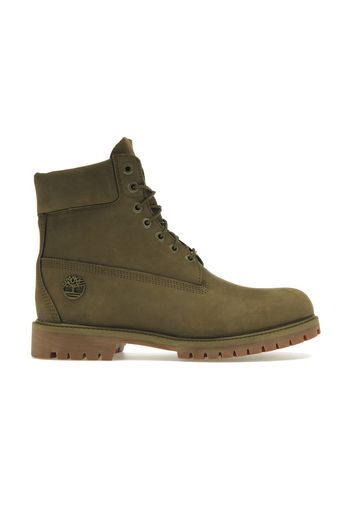 Timberland 6" Heritage Premium Waterproof Boot Olive Nubuck